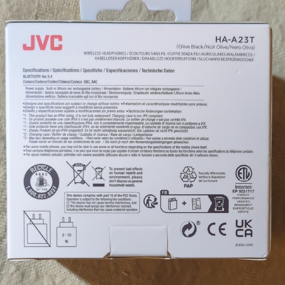 JVC Gumy Premium Noise Cancelling Earbud Headphones - Black $25 - Picture 2 of 4